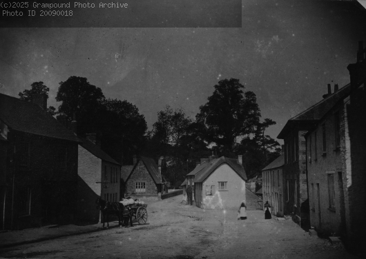 Picture of Fore street with cart