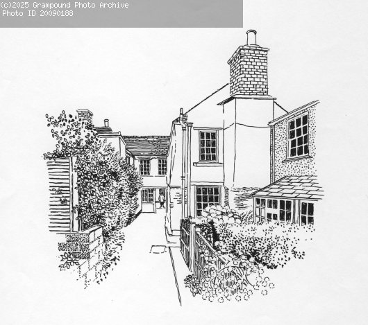 Picture of The ope, (alleyway) behind Godfrey Shop