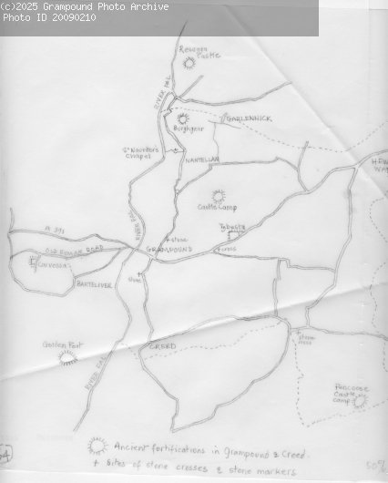 Picture of Map of Ancient Features