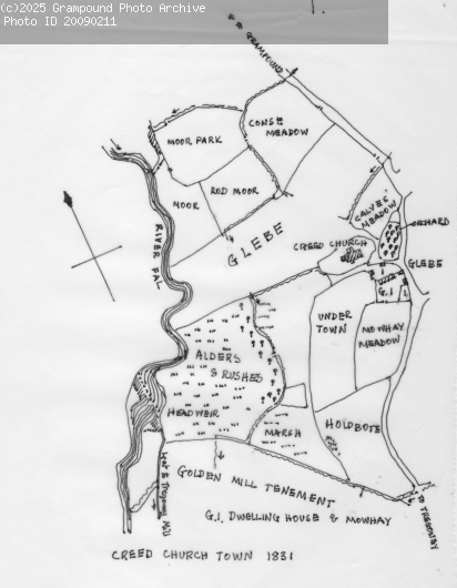 Picture of Map of Creed 1831