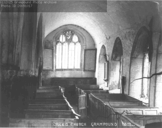 Picture of Box Pews in Creed Church