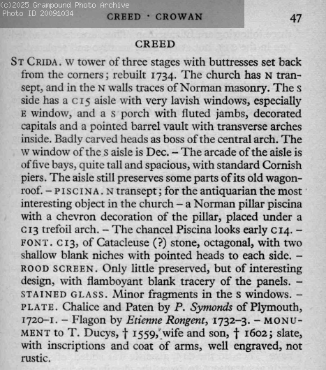 Picture of Information about Creed Church