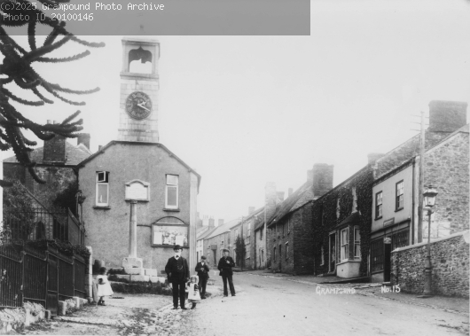 Picture of Town Hall and Polman's Store