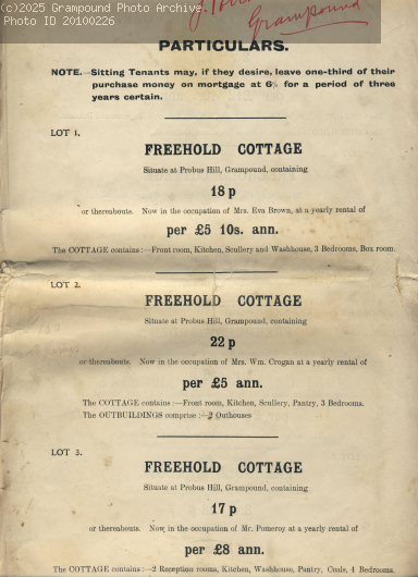 Picture of Property sale 1919 :Lots 1 - 3 Old Hill