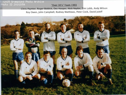 Picture of Grampound Football Club - over 30s - 1993