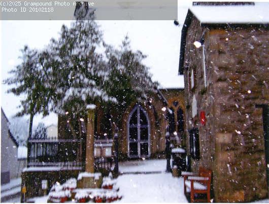 Picture of St Nun's Exterior in the Snow