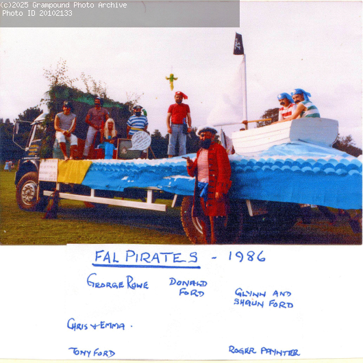 Picture of Grampound Carnival 1986