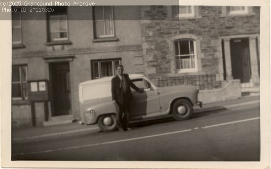 Picture of Basil Spry with Austin Van