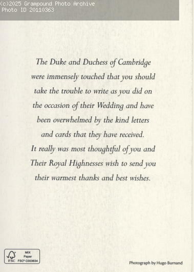 Picture of Royal Wedding April 2011