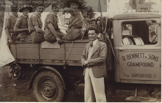 Picture of Grampound Scouts July 15th 1939