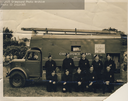 Picture of Grampound Civil Defence Corps 1940s