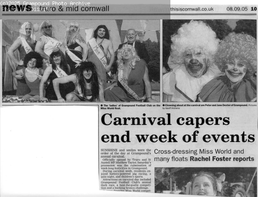 Picture of Grampound Carnival 2005