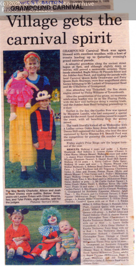 Picture of Grampound Carnival 1999