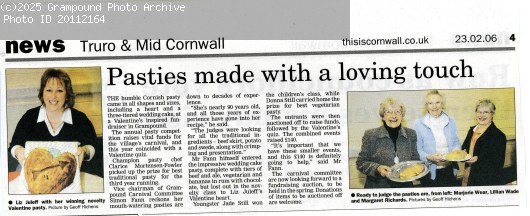 Picture of Grampound Carnival Pasty Competition