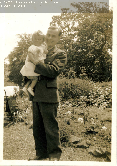 Picture of Kenneth Edwards with Olive 1942