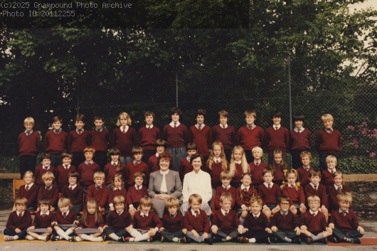 Picture of Grampound school photo 1985