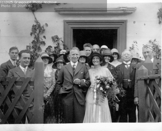 Picture of Sidney and Joyce Allen wedding