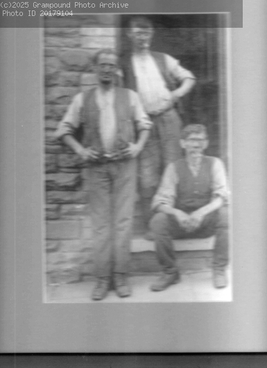 Picture of Hugh brothers - miners