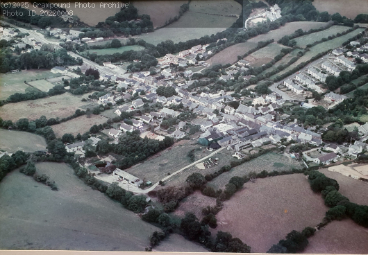 Picture of Aerial photo of Grampound c 1980s