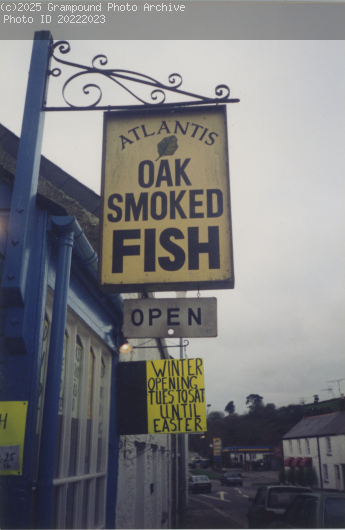 Picture of Atlantis Smoked Fishe shop sign 